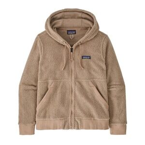 Patagonia Womens Shearling Hoody‎ - Pampas Tan Size XS New With Tags
